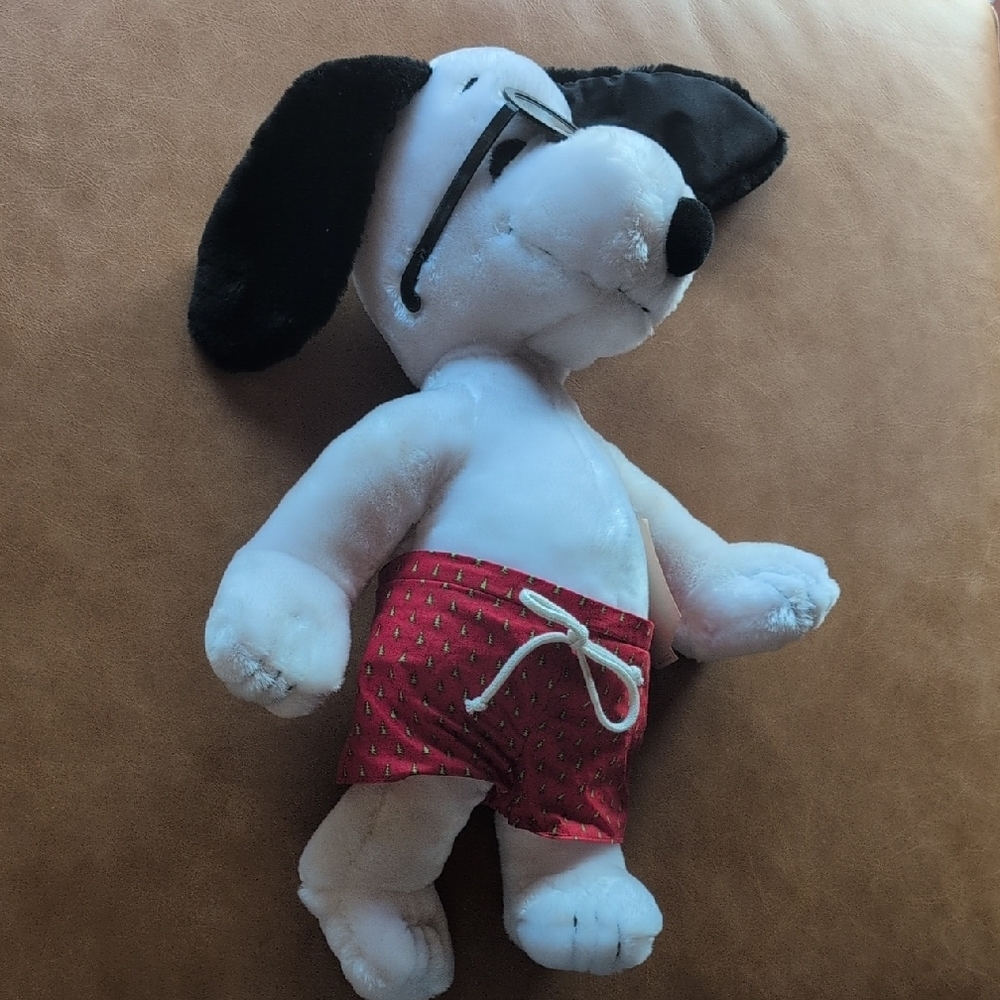 BULLOCK'S Joe Cool Snoopy in SunGlasses & Red Trunks - VTG 80s / NWT - Picture 4 of 13